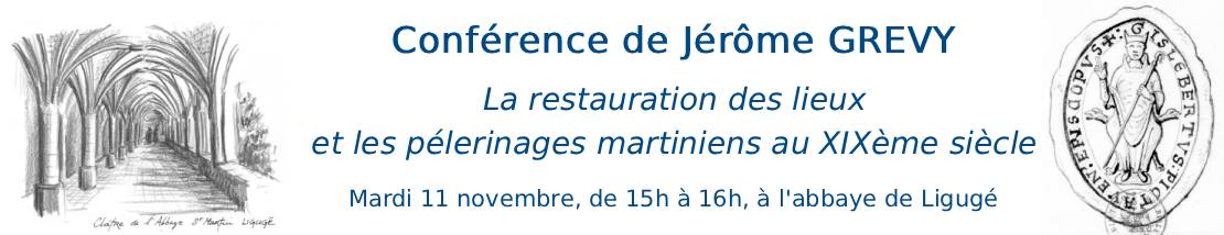Conférence abbaye de Ligugé novembre 2025 Conférence abbaye de Ligugé novembre 2025